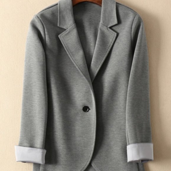 Lady's spandex blazer blazer - Picture 1 of 4